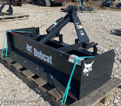 cat skid steer dozer blade|bobcat skid steer box blade.